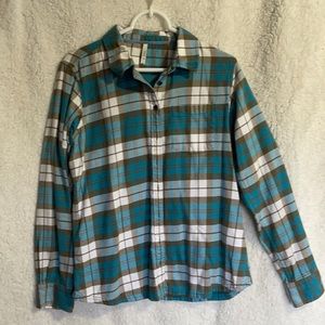 Mountain khaki Blue and grey flannel